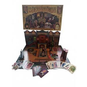 13 Dead End Drive Board Game – 1993 Milton Bradley – 90s, Y2K (Incomplete)